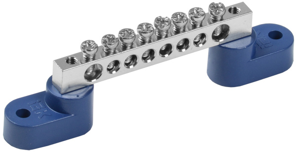 IEK Шина N "ноль" на двух угловых изоляторах Ni ШНИ-6х9-8-У2-С