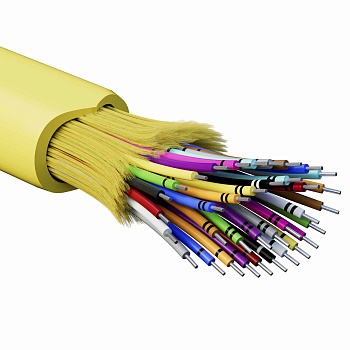 DKC Кабель волоконно-оптический, распределительный, арамидные упрочняющие нити, для внутренней прокладки, нг(А)-HF, 36 ОВ, категорияOS2(G.652.D) плотн