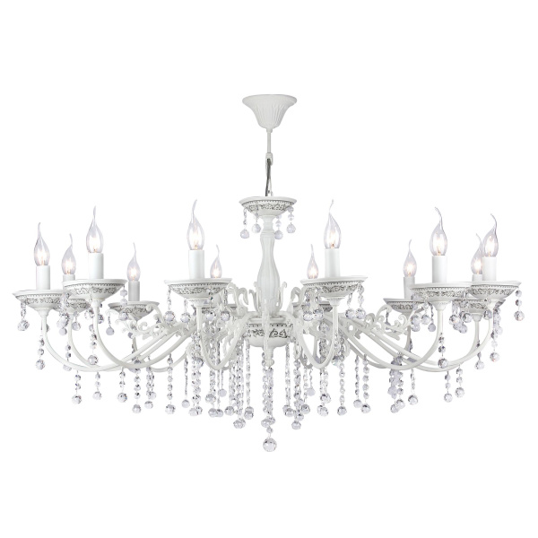 Maytoni Elegant Bellona Белый Люстра 12xE14 60W ARM386-12-W Купить Maytoni Elegant Bellona Белый Люстра 12xE14 60W ARM386-12-W