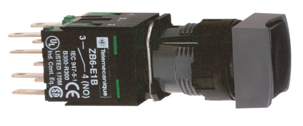 Купить SE Кнопка 16мм, с возвратом, синяя (XB6CA25B)