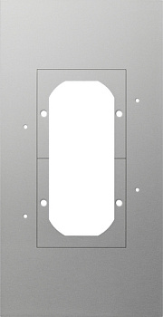 Gira Монтажная плата для плоских домофонов двойная 129700