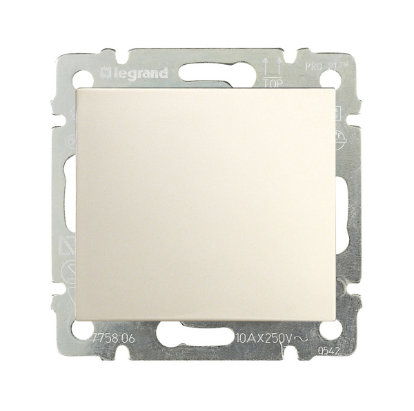 Купить Legrand Valena Крем Выключатель 1-клавишный 774301
