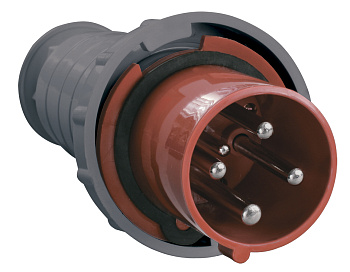 IEK Вилка 034 3Р+РЕ 63А 380В IP54