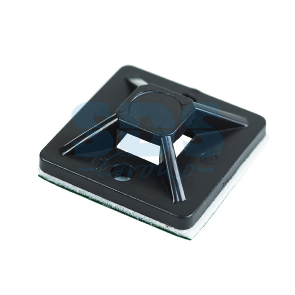 Площадка самоклеящаяся 20х20 мм, черная, упаковка 10 шт. Rexant 07-2021-10