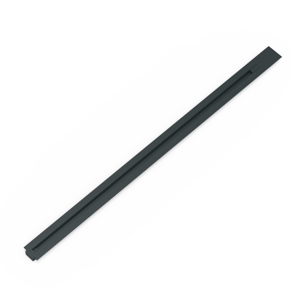 Купить Gauss Шинопровод встраиваемый 1м черный (с адаптером питания и заглушкой) TR129