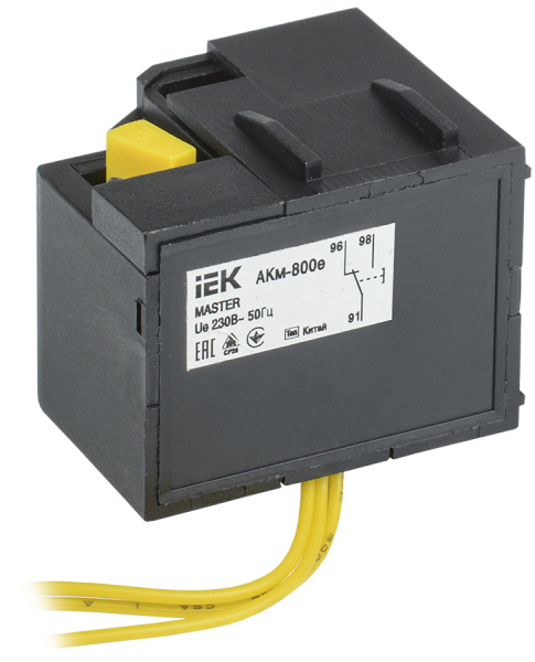 IEK KARAT MASTER Контакт аварийный АКм-800е (АКм-40) с электронным расцепителем