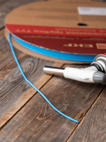 Купить EKF PROxima Термоусаживаемая трубка ТУТ нг 2/1 синяя рулон