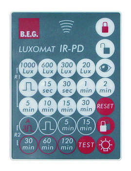 BEG Пульт управления PD1, PD2, PD4, PD4-Corridor, PD5, Indoor 180 92160