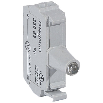 Legrand Osmoz Блок подсветки для индикаторных кнопок и диффузоров для комплектации с пружинными клеммами 24В~/= синий 023063