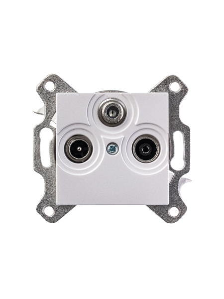 Купить ABB EPJ Levit жемчуг / ледяной Розетка TV-R-SAT, жемчуг 2CHH083303A6068