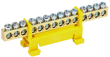 IEK Шина PE земля на DIN-изол тип Стойка ШНИ-6х9-14-С-Ж