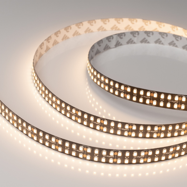 Купить Arlight Светодиодная лента RT-5000-2835-320 24V Warm3000 (BLACK 15mm, 24W/m, IP20) (-) 032610