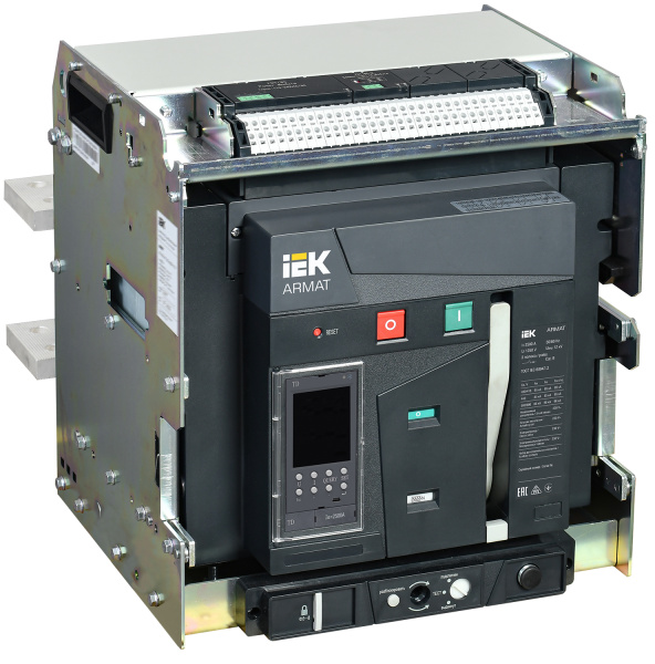 IEK ARMAT Автоматический выключатель воздушный выдвижного исполнения 3P F 85кА 2500А TD с акс.