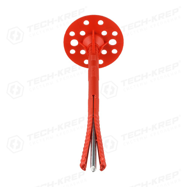 Tech-Krep Дюбель для теплоизоляции с термоголовкой 10х200 (25 шт) - пакет 124472