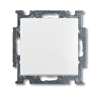 ABB BJB Basic 55 Бел Выключатель кнопочный 1-клавишный, НО контакт 2CKA001413A1080