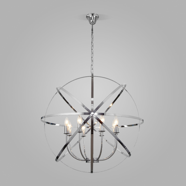 Купить Eurosvet Подвесная люстра 60139/8 хром a058347