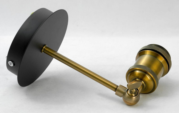 Купить Lussole LOFT Металл Черный / бронзовый Металл Светильник настенный E27 60W LSP-9100