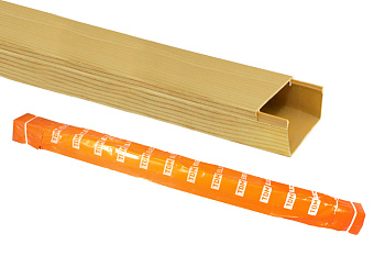TDM Кабель-канал 100х60 желтая сосна 3D (12м) SQ0402-0610
