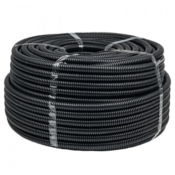 EKF PROxima Труба гофр. FRHF с зондом d20мм (100м) черная Plast