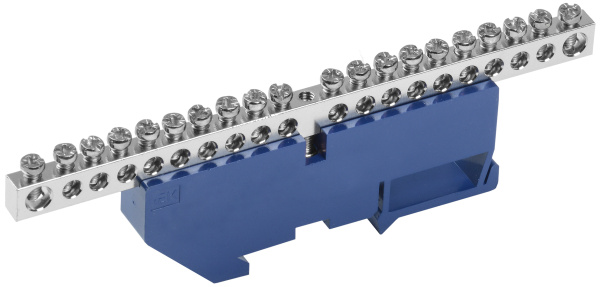 IEK Шина N "ноль" на DIN-изоляторе Ni ШНИ-6х9-20-Д-С