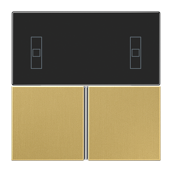 JUNG крышка для Room Controller, латунь Classic ME4093TSAC