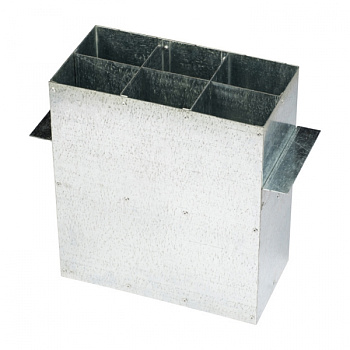 EKF Basic Гильза кабельная 6 секций для УЭРМ (280х250х120)