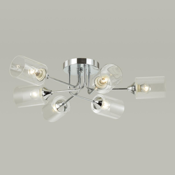 Купить Lumion 4529/6C COMFI LN21 061 хром Люстра потолочная E27 6*60W 220V JERRY