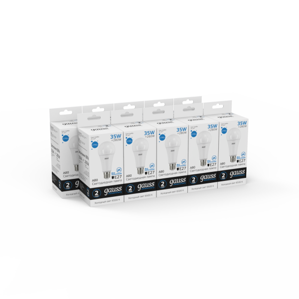 Купить Gauss Лампа Elementary A67 35W 2790lm 6500K E27 LED 70235