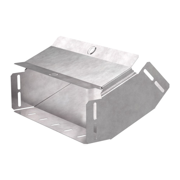 Промрукав Угол вертикальный внутренний 45 градусов с крышкой Стандарт 300х100 PR16.0542