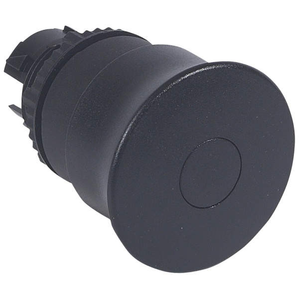 Legrand Osmoz Кнопка с грибовидным толкателем ∅ 40 для компл. ''Тяни-толкай'' авар. откл. без подсв. IP 66 чёрный 023876