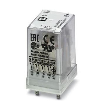 Phoenix Contact REL-IR4/230AC/4X21/EX Одиночное реле 2909742