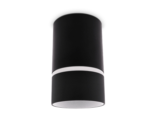 Купить Ambrella Накладной точечный светильник с акрилом TN3412 SBK черный песок GU5.3 D65*105