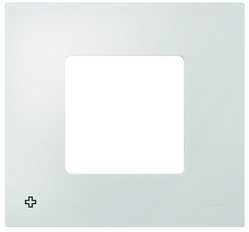 Simon 27 Play Белая Антибактериальная Рамка-декор 3-ая 2700637-060