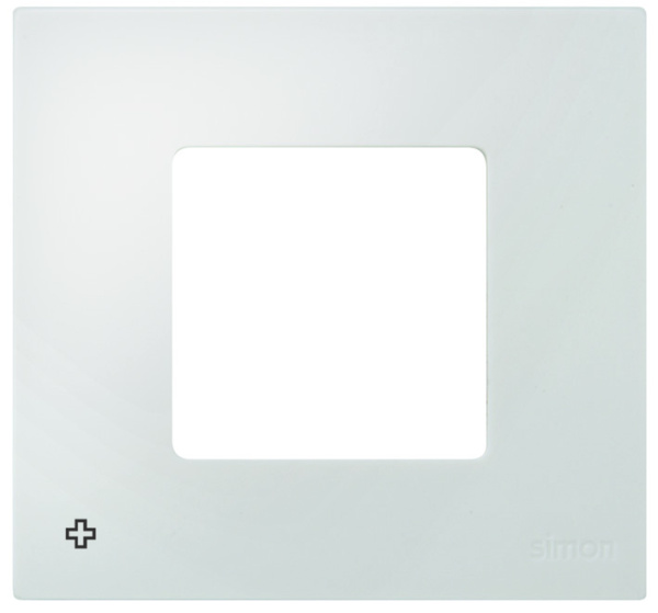 Simon 27 Play Белая Антибактериальная Рамка-декор 3-ая 2700637-060