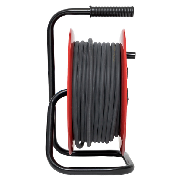 Купить EKF PROxima Удлинитель на катушке "Гефест 2.0" 4 гнезда 30м с заземлением и предохранителем КГ 3*2,5 16А/3,5кВт IP44