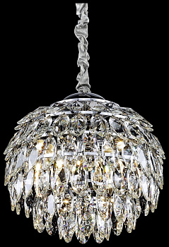 Wertmark WE113.06.103 Светильник подвесной Хром/Прозрачный E14 6*40W