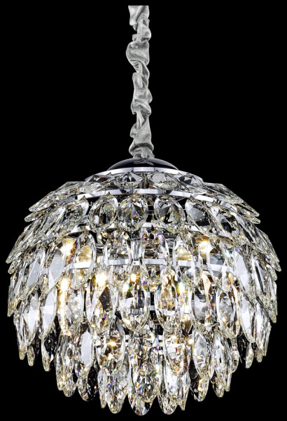 Wertmark WE113.06.103 Светильник подвесной Хром/Прозрачный E14 6*40W