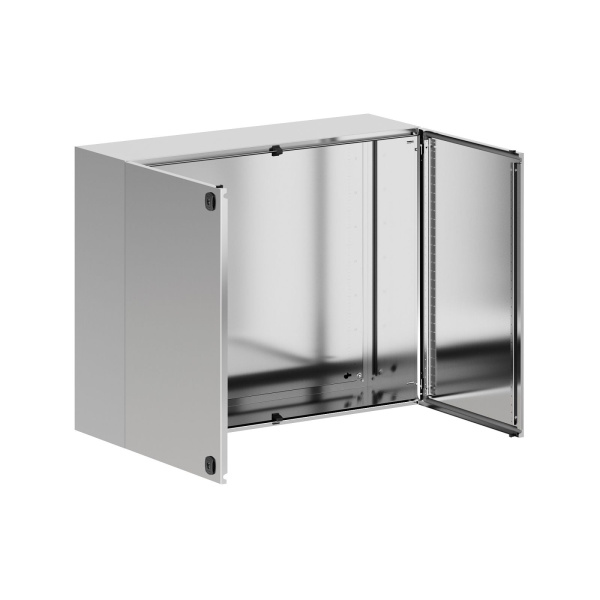 Купить DKC Корпус навесной STH с М/П двухдверный из нержавеющей cтали AISI304 ВхШхГ 800х1000х300 мм, без фланца