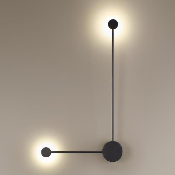 Купить Odeon Light 3900/10WB ODL20 129 черный/металл Настенный светильник LED 4000K 10W 220V SATELLITE