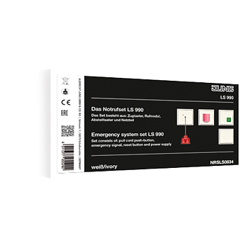 JUNG система  экстренного вызова, слоновая кость NRSLS0834