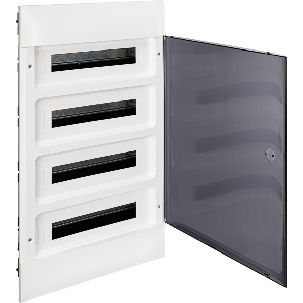 Купить Legrand Practibox S Пластиковый щиток Встраиваемый 4X18 Дымчатая дверь 137559