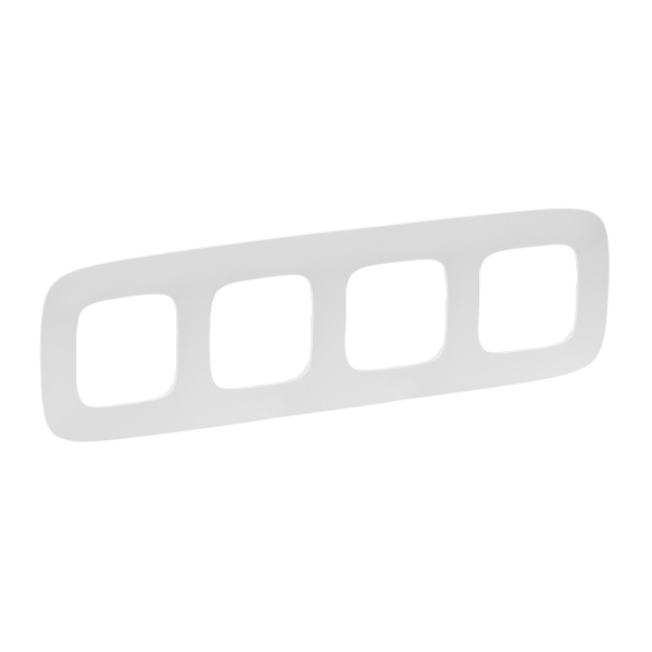 Legrand Valena ALLURE Белая Рамка 4-ая 754304
