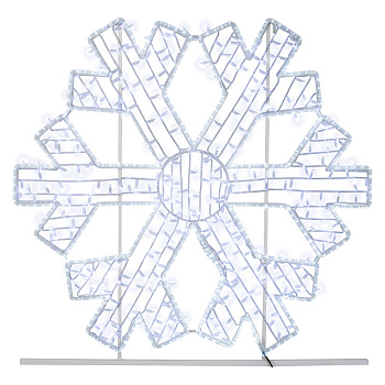 NEON-NIGHT Фигура световая «Снежинка» 125х120 см, 200 LED, IP65, цвет свечения белый 501-359