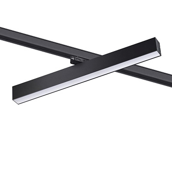 Novotech 358855 PORT NT22 черный Светильник трехфазный трековый светодиодный IP20 LED 4000K 30W 220V ITER