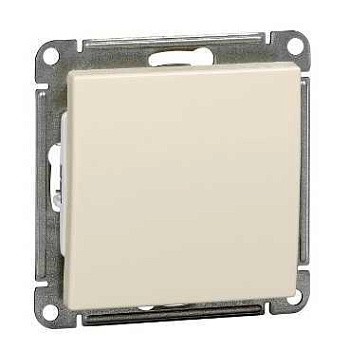 Systeme Electric Wessen 59 Беж Переключатель 1-клавишный, 10АХ