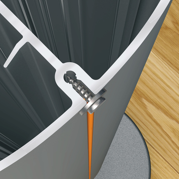 SE OptiLine 45 Вставка декоративная 5м оранжевая ISM20824