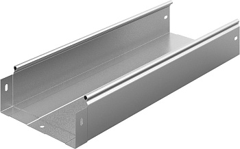 OSTEC Металлический лоток неперфорированный 200х80х3000, толщ. 0,8 мм, Сендзимир цинк