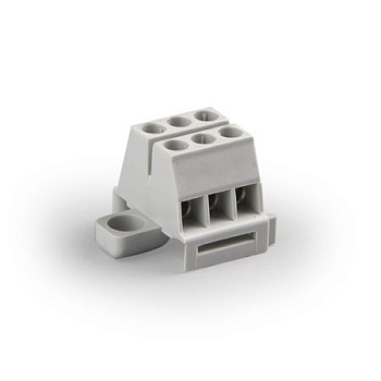 ENSTO Клеммный блок Compact 3-полюсный с защитой проводов, Cu 1.5 мм², 450 В KR5031