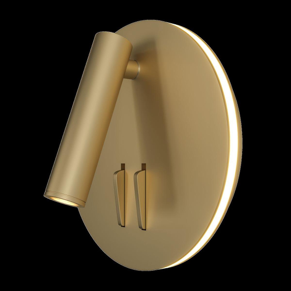 Купить Maytoni Ceiling & Wall Ios 176 Матовое Золото Бра C176-WL-01-6W-MG