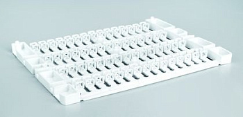 DKC Маркировка для провода, с кольцом, 0,5-1,5 кв.мм., белая